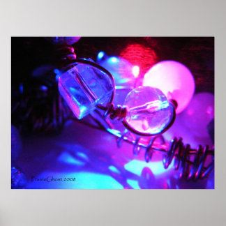 Poster Illuminated Beads and Wire 1