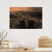 Poster Illumination de Notre-Dame (Cuisine)