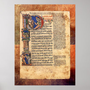 Poster Illumination des épîtres de la Renaissance de St