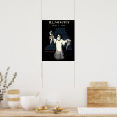 Poster ILLUMINATUS, fantôme d'un désastre. (série de mons (Cuisine)