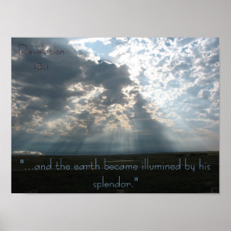 Poster "Illuminé"
