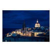 Illuminé la nuit La vieille ville et le port de La