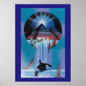 Poster Illuminer l'impression lumineuse (Devant)