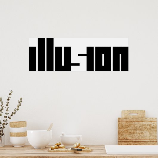 Poster Illusion (Cuisine)