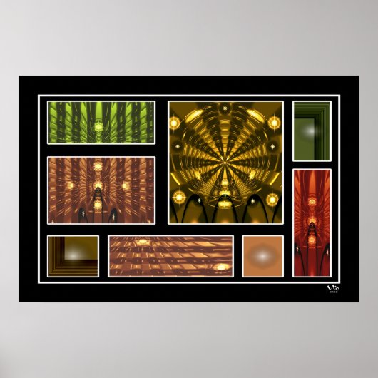 POSTER ILLUSION DE COULEUR #05/P (Devant)