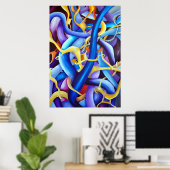 Poster Illusion de Depth (Bureau à domicile)