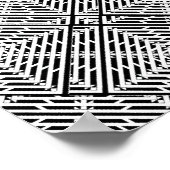 Poster Illusion de flux (Coin)