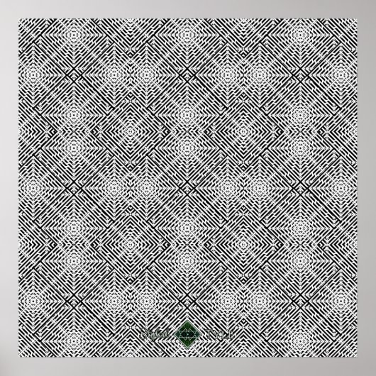 Poster Illusion de flux (Devant)