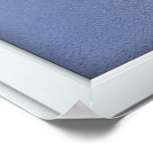 Poster Illusion de la fenêtre à 3 volets blanc (Coin)