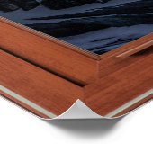 Poster Illusion de la fenêtre Ciel étoilé - Faux fenêtre (Coin)