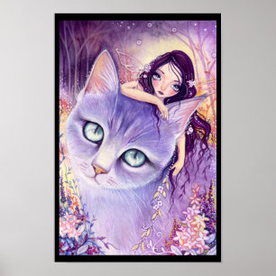 Poster Illusion de lavande - GRANDE copie