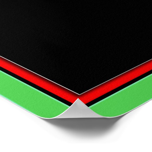 Poster Illusion de l'effet de rotation inverse (Coin)