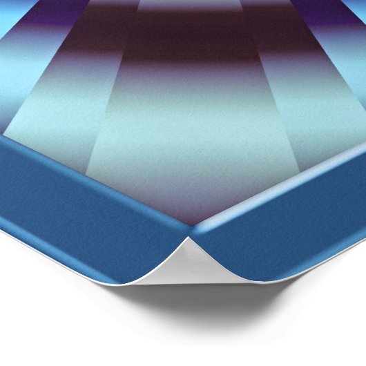 Poster Illusion de vibration (Coin)