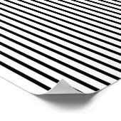 Poster Illusion des lignes (2 bandes) (Coin)