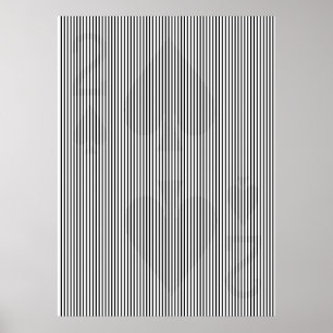 Poster Illusion des lignes (2 bandes)
