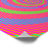 Poster Illusion optique (Coin)