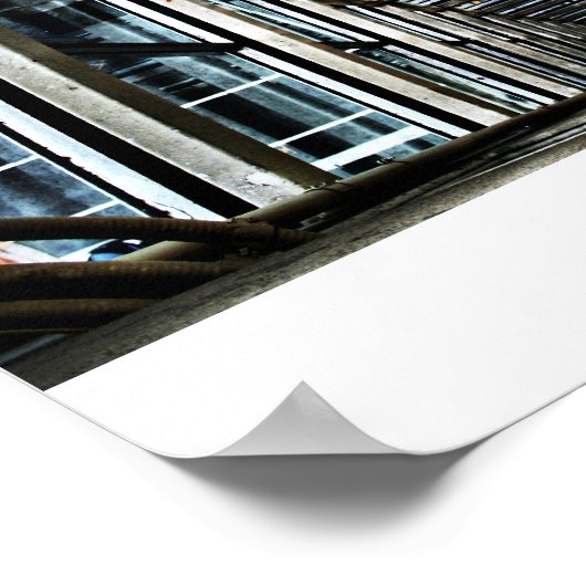 Poster Illusion optique (Coin)