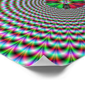 Poster Illusion optique (Coin)