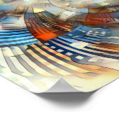 Poster Illusion optique (Coin)