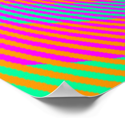 Poster Illusion optique (Coin)