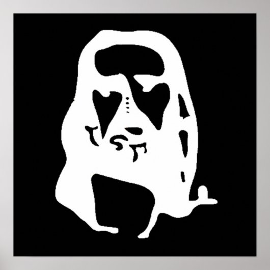 Poster Illusion optique de Jésus-Christ Extraordinaire (Devant)