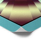 Poster Illusion optique de la vibration (Coin)