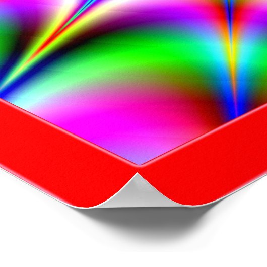 Poster Illusion optique d'explosion solaire (Coin)