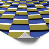 Poster Illusion optique folle - Illusion de Temple (Coin)