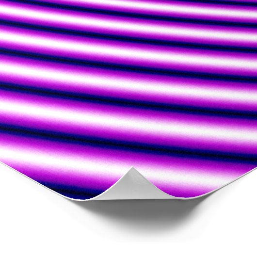 Poster Illusion Optique Hypno violet (Coin)