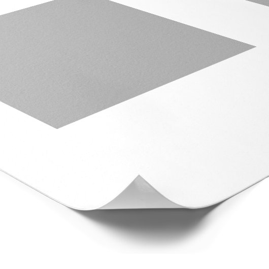 Poster Illusion optique Vanisant points gris et blanc (Coin)