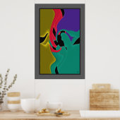 POSTER ILLUSIONS DE COULEUR #24/P (Cuisine)