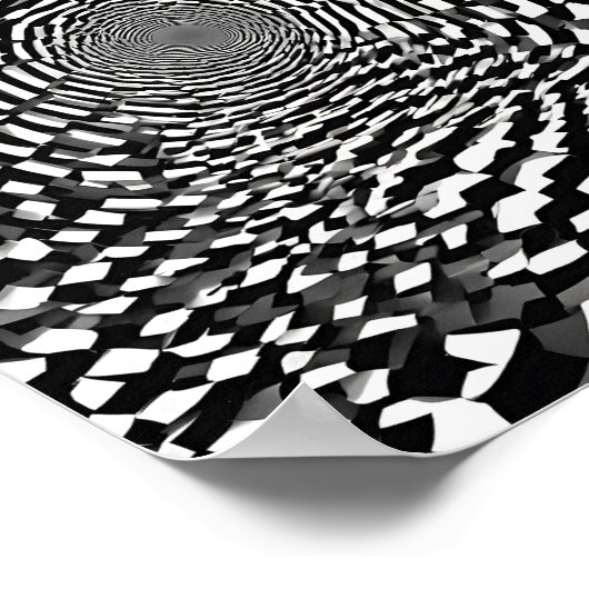 Poster Illusions optiques (Coin)