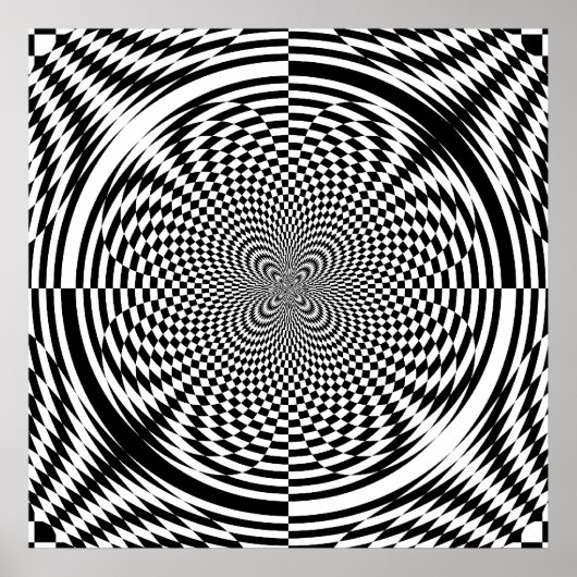 Poster Illusions optiques (à partir de 11,95 $) (Devant)