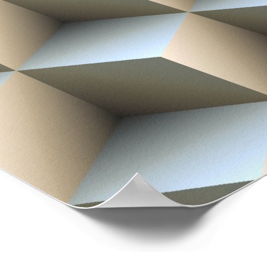 Poster Illusions optiques (à partir de 11,95 $) (Coin)