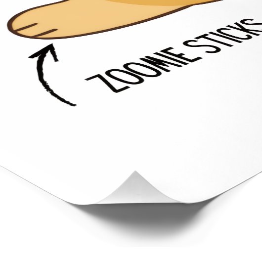 POSTER ILLUSTRATED CHOW   (Coin)