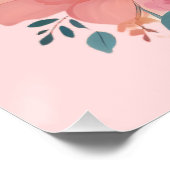 Poster Illustrateur de la Fête des mères (Coin)