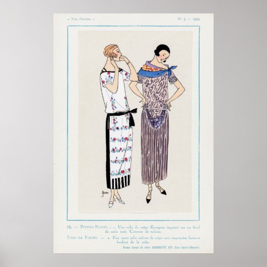 Poster illustratie Mode (Voorkant)