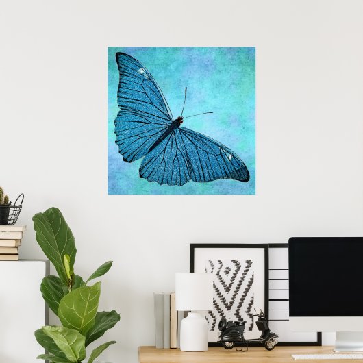 Poster Illustration 1800 (Bureau à domicile)