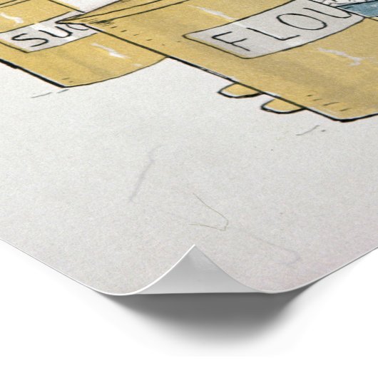 Poster Illustration 'A' de 'Apple Pie Alphabet' (Coin)