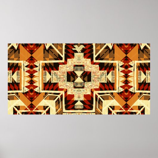 Poster Illustration abstraite dessinée à la main (Devant)