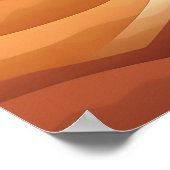 Poster Illustration Abstraite du paysage (Coin)