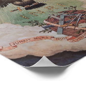 Poster Illustration alchimique vintage (Coin)