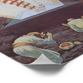 Poster Illustration alchimique vintage (Coin)