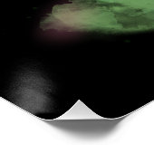 Poster Illustration Alien classique (Coin)