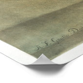 Poster Illustration anatomique vintage (Coin)