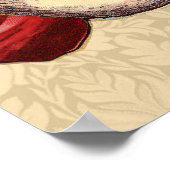 Poster Illustration Antique pour l'Enfant de Mère l'Oye (Coin)