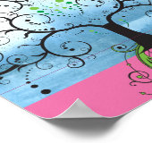 Poster Illustration Arbre de vie (Coin)