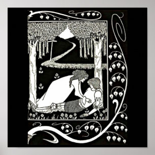 Poster Illustration-Aubrey Beardsley 23 d'Affiche-Cru