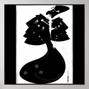 Poster Illustration-Aubrey Beardsley 42 d'Affiche-Cru
