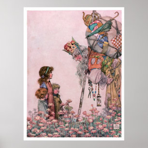 Poster Illustration Bill de Robinson de bruyère de W le